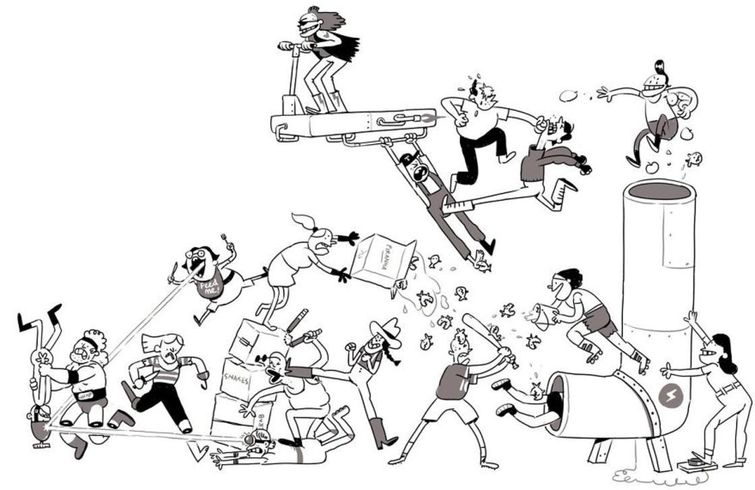 по одному персонажу каждый день, Том Гран, эпичная сцена драки, по одному персонажу в эпичную сцену драки