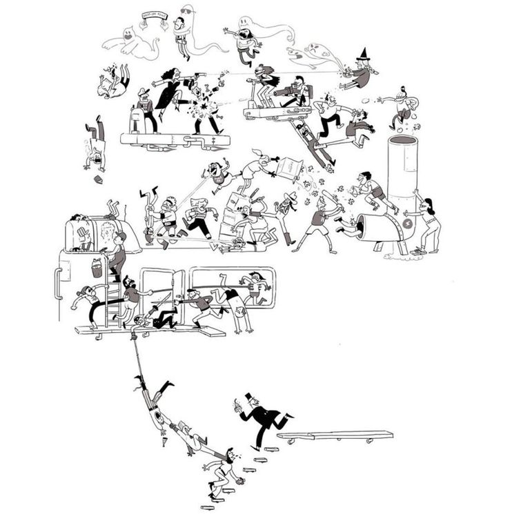 по одному персонажу каждый день, Том Гран, эпичная сцена драки, по одному персонажу в эпичную сцену драки