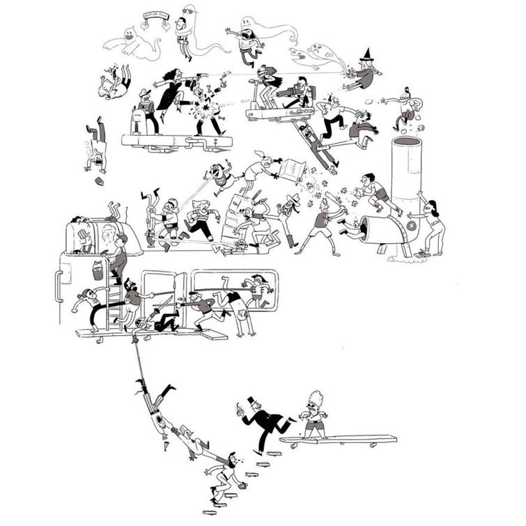 по одному персонажу каждый день, Том Гран, эпичная сцена драки, по одному персонажу в эпичную сцену драки