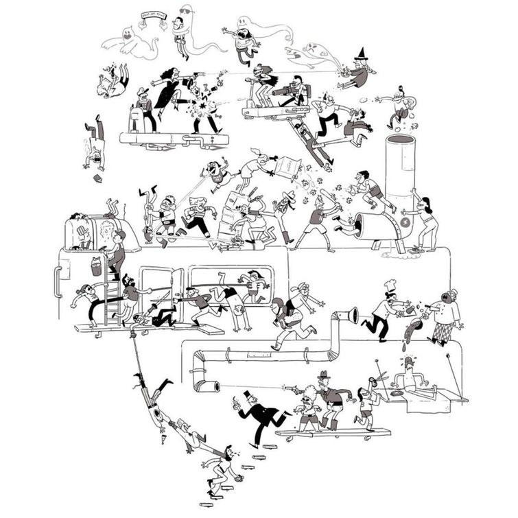 по одному персонажу каждый день, Том Гран, эпичная сцена драки, по одному персонажу в эпичную сцену драки