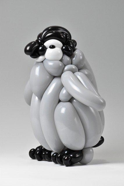 животные из шариков, реалистичные животные из шариков, детализированные животные из шариков, насекомые из шариков