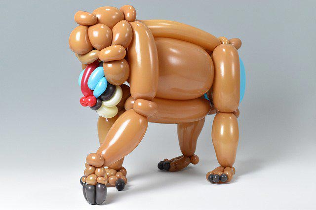 животные из шариков, реалистичные животные из шариков, детализированные животные из шариков, насекомые из шариков