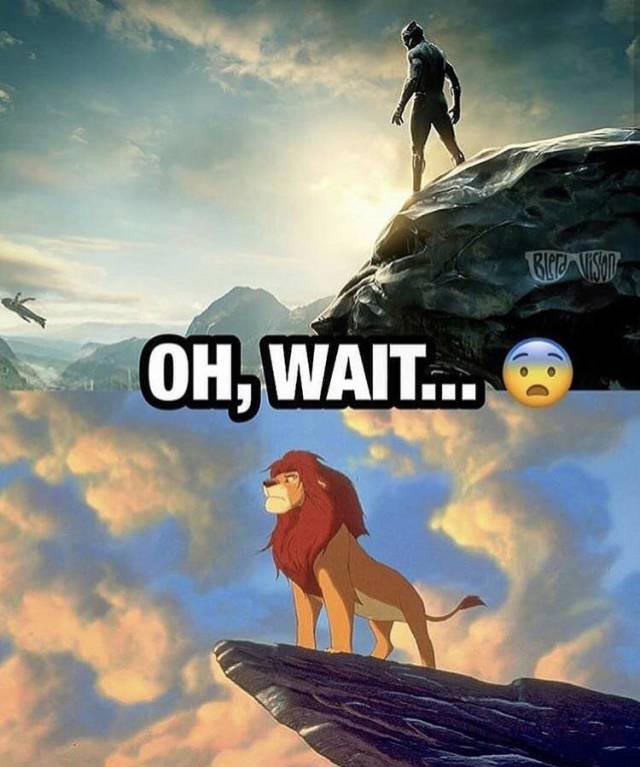 черная пантера и король лев, черная пантера сюжет, чёрная пантера король лев похожи, черная пантера король лев сюжет