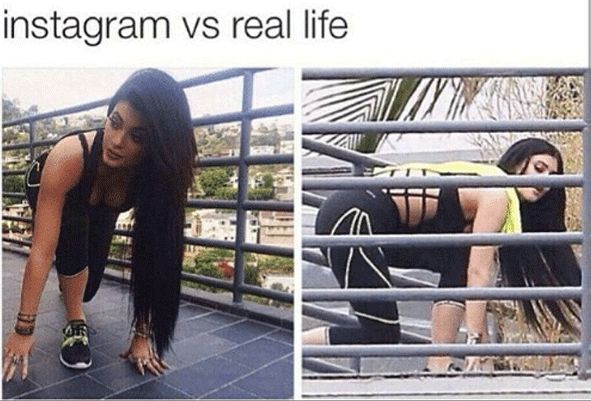 Инстаграм против реальной жизни: 25 правдивых фотографий раскрывающих правду о соц сетях Инстаграм против реальной жизни, правдивые фотографии раскрывающие правду о соц сетях