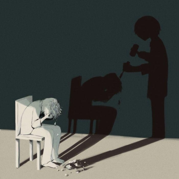 Мощные иллюстрации японского художника, Avogado6