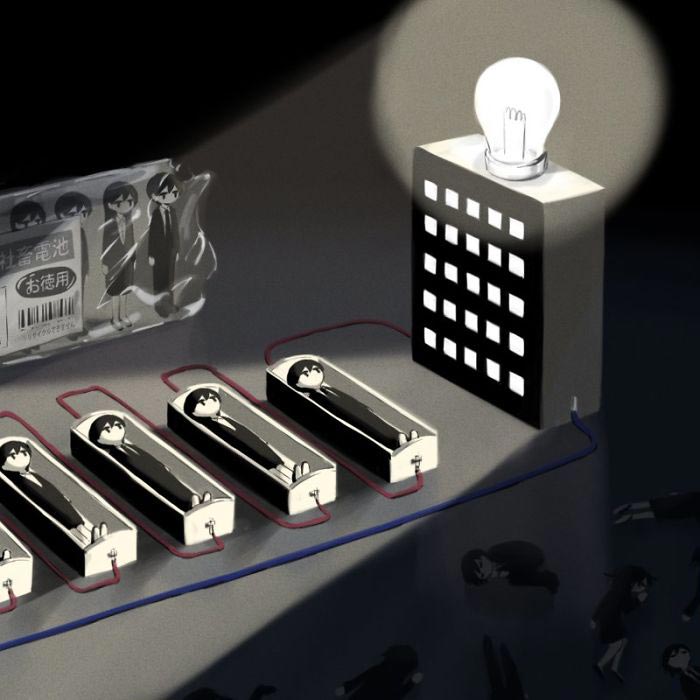 Мощные иллюстрации японского художника, Avogado6