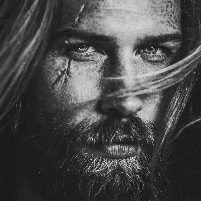 Барбер убедил этого парня отрастить бороду, Гвилим Пью, Gwilym Pugh