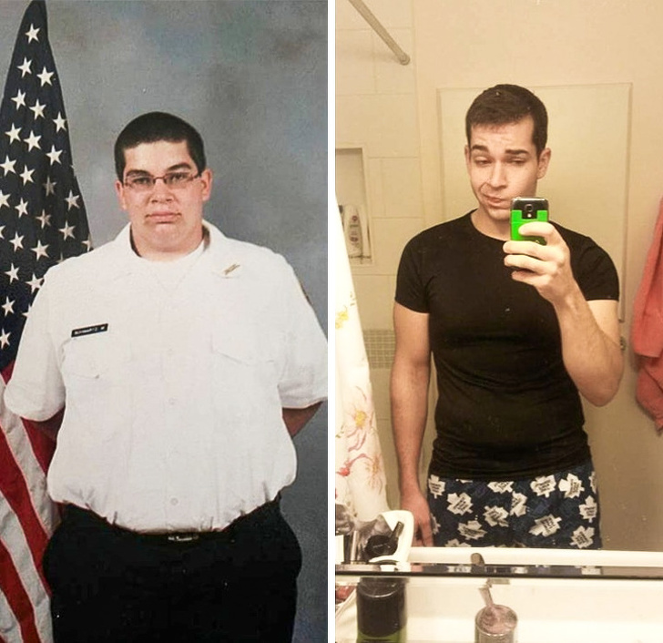 до и после похудения, невероятное похудение