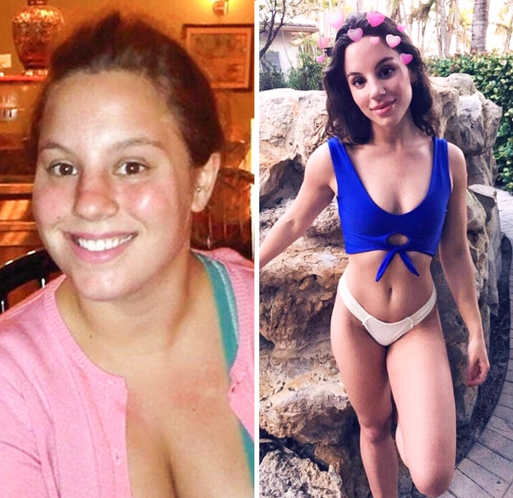 до и после похудения, невероятное похудение