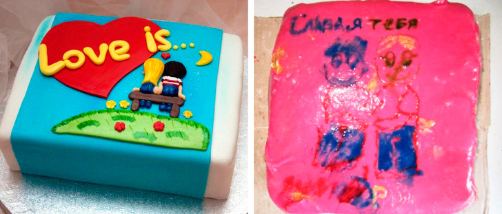 кулинарные провалы, ожидание против реальности 