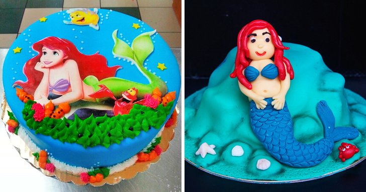 кулинарные провалы, ожидание против реальности 