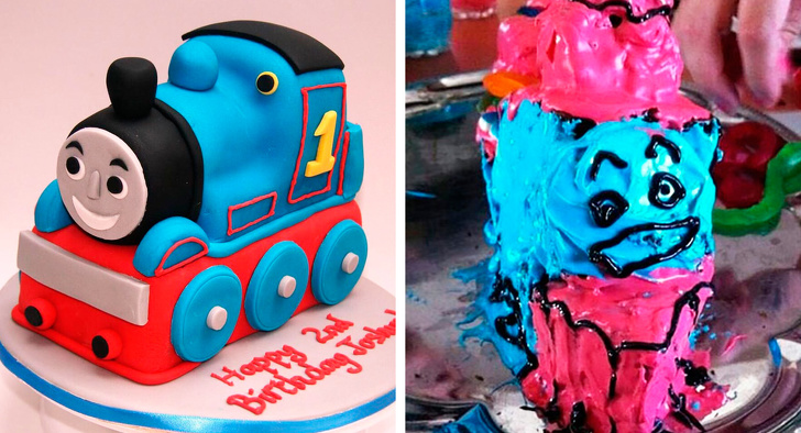 кулинарные провалы, ожидание против реальности 