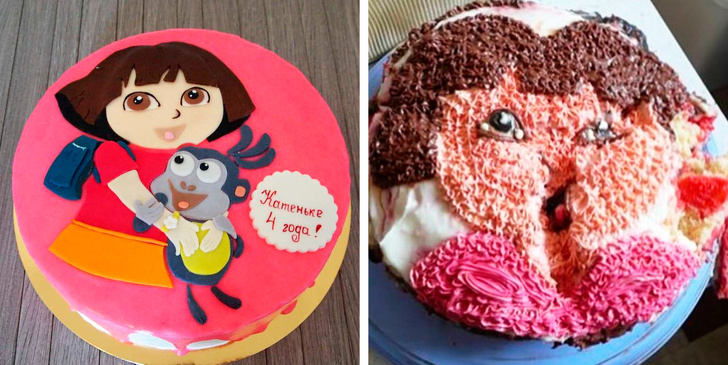 кулинарные провалы, ожидание против реальности 