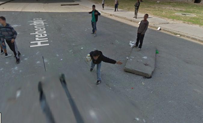 странные фото Google Maps, странные фотографии машина Google, странные фото сделанные Google 