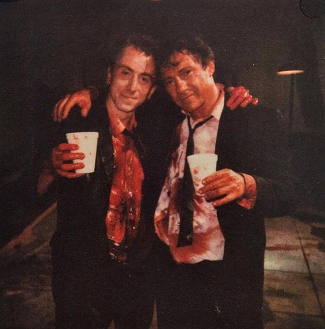 по ту сторону экрана, фотографии во время съёмок фильмов 