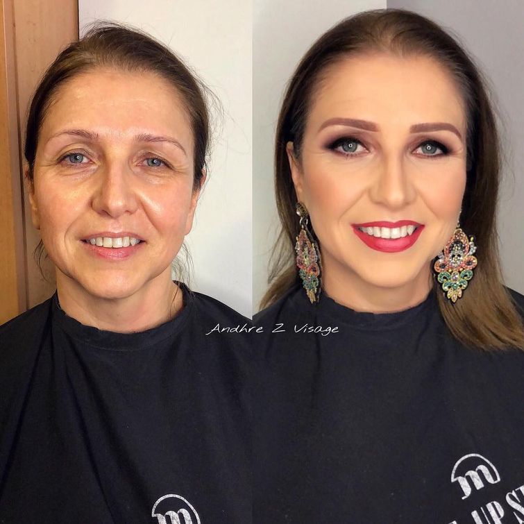 Эти женщины не думали, что макияж сделает с их лицом такое (они стали такими красотками) женщины не думали что макияж сделает с их лицом такое, макияж