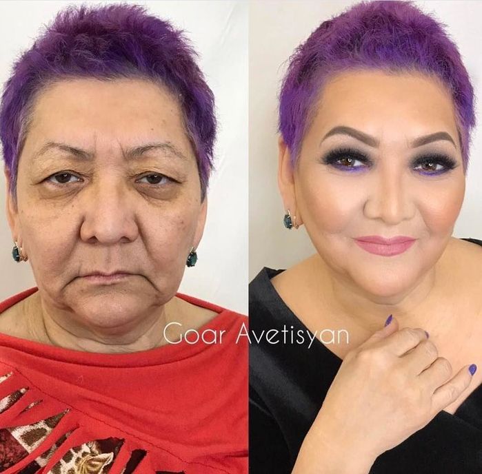 Эти женщины не думали, что макияж сделает с их лицом такое (они стали такими красотками) женщины не думали что макияж сделает с их лицом такое, макияж