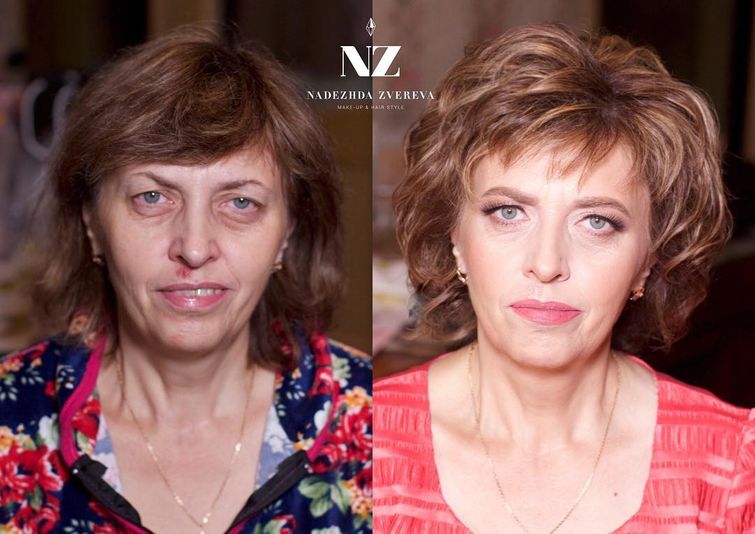 Эти женщины не думали, что макияж сделает с их лицом такое (они стали такими красотками) женщины не думали что макияж сделает с их лицом такое, макияж