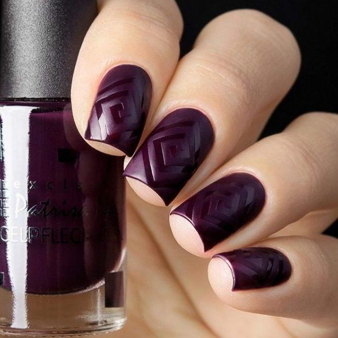 идеи осеннего маникюра