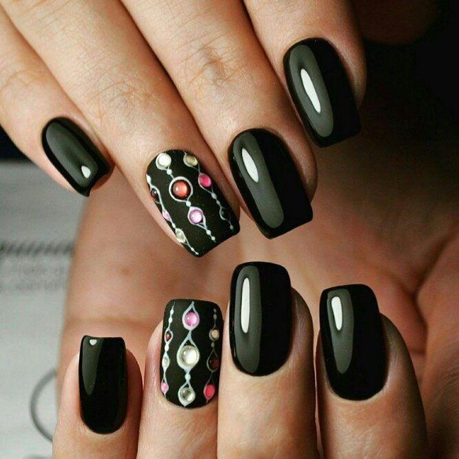 идеи осеннего маникюра