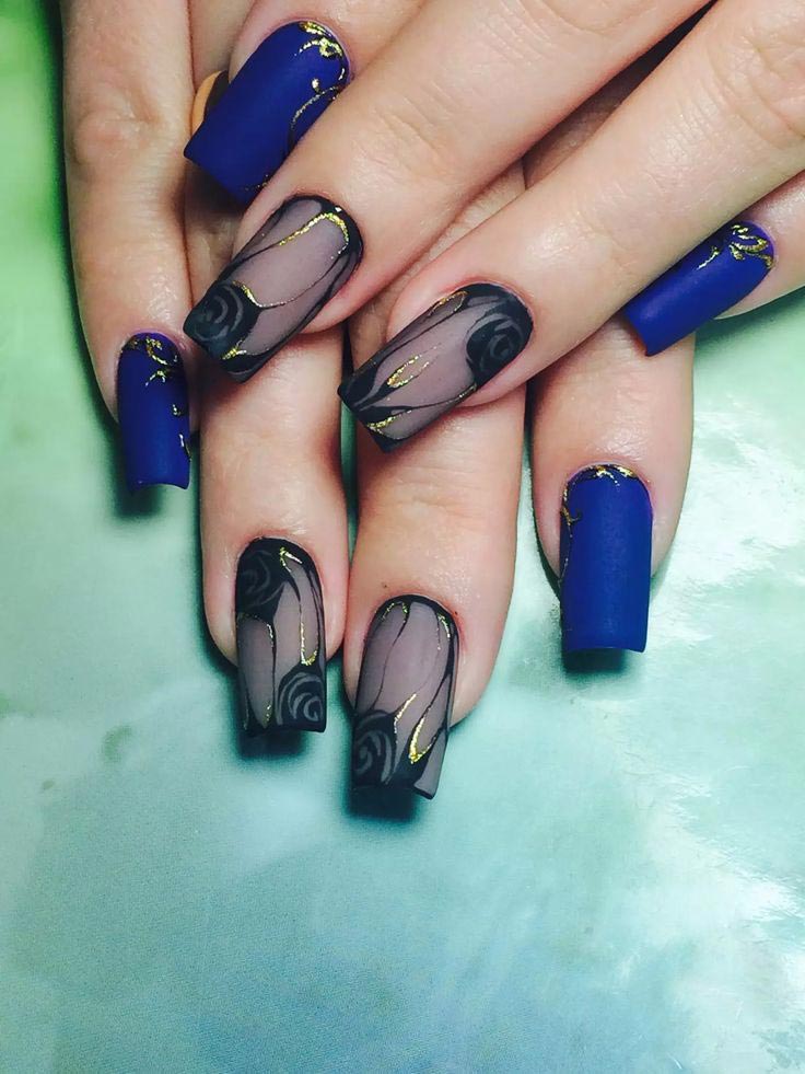 идеи осеннего маникюра