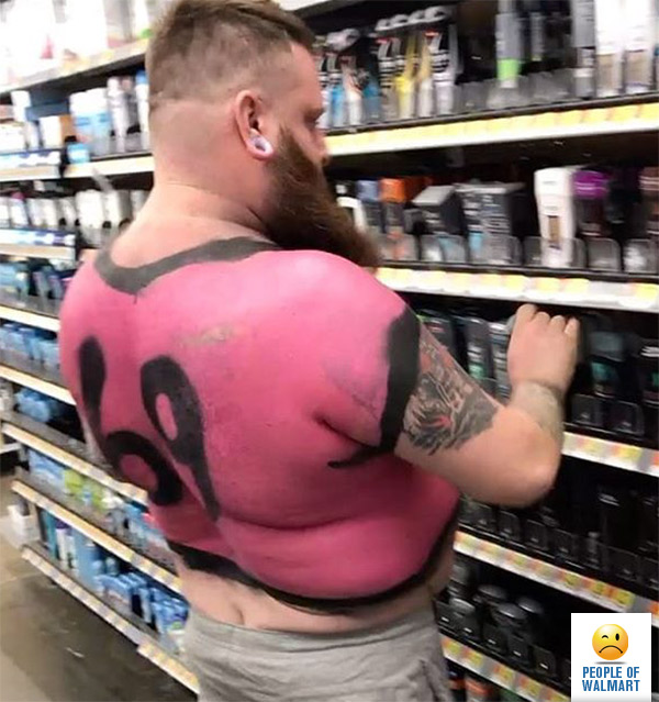 People of walmart, странные покупатели американских супермаркетов