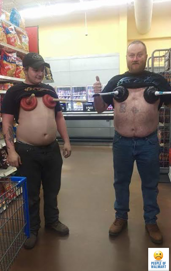 People of walmart, странные покупатели американских супермаркетов