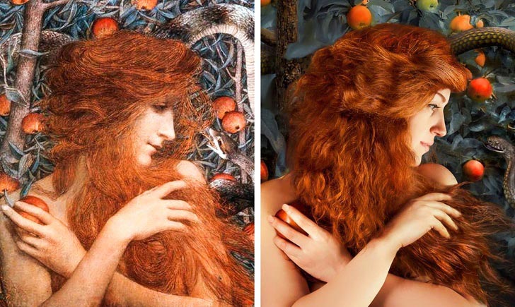 Сфоткай типа Рембранд, люди пародируют известные картины