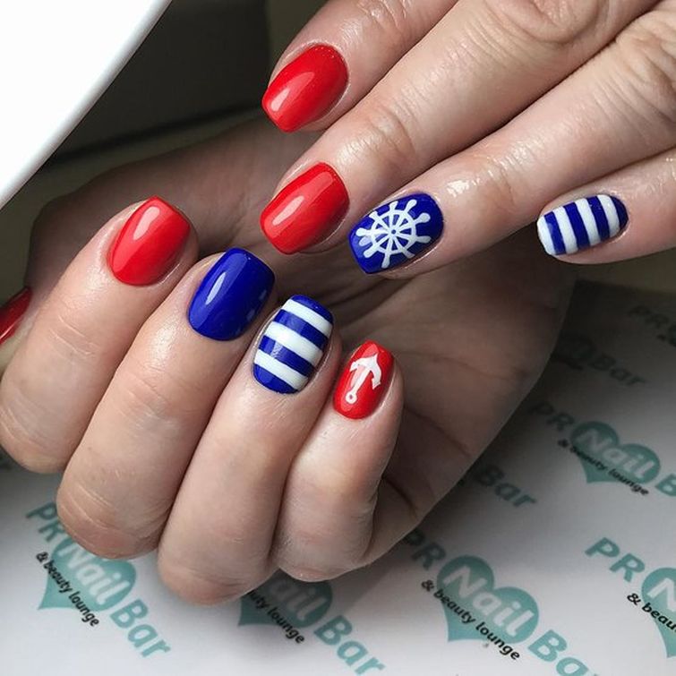 летний маникюр, идеи летнего маникюра 