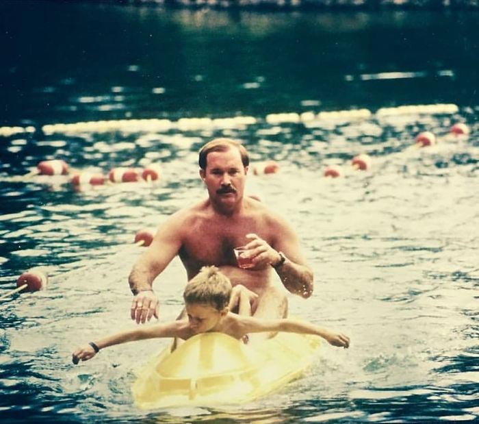 инстаграм-аккаунт о крутых отцах из прошлого, Old School Dads