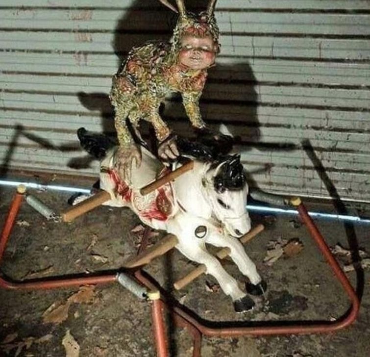 пугающие фотографии, странные фотографии 