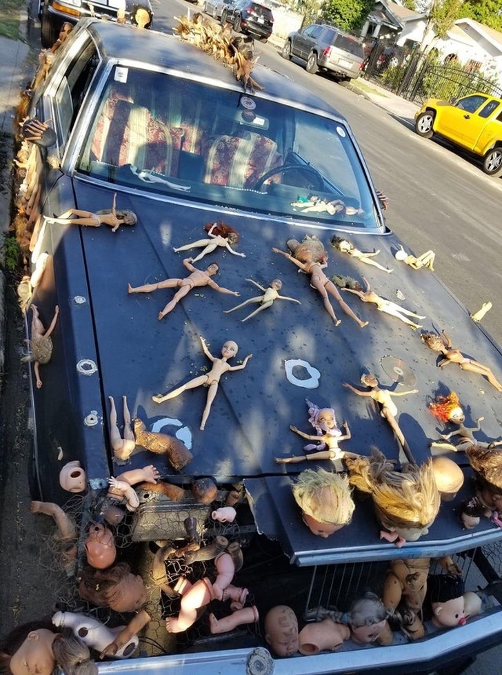 пугающие фотографии, странные фотографии 