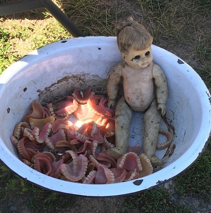 пугающие фотографии, странные фотографии 