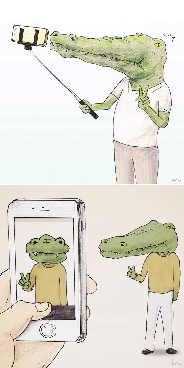 Крокодил комикс