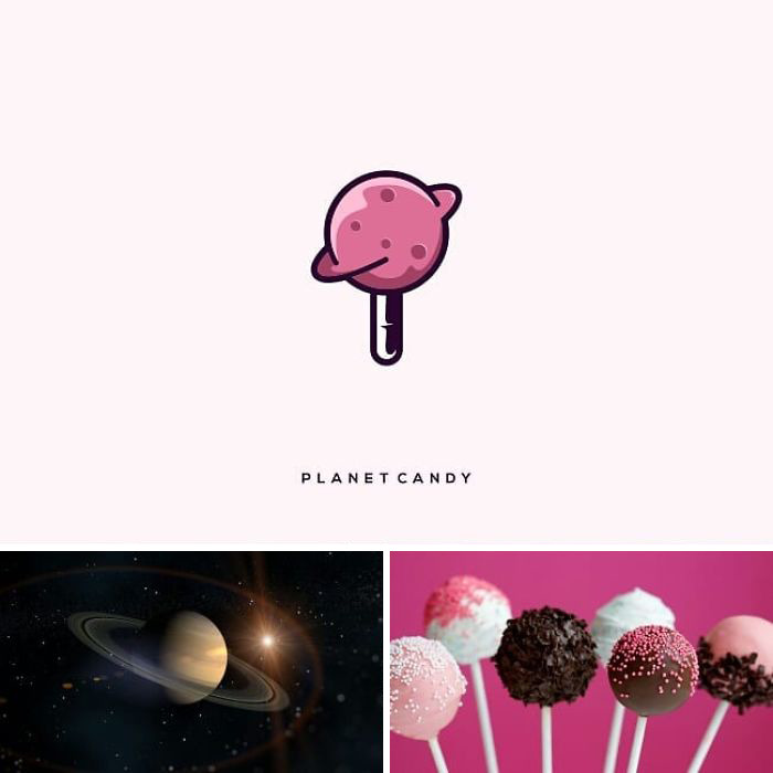 дизайнер объединяет маловероятные пары чтобы создать крутые логотипы,  Рэнди Кемикс, Randy Cemix