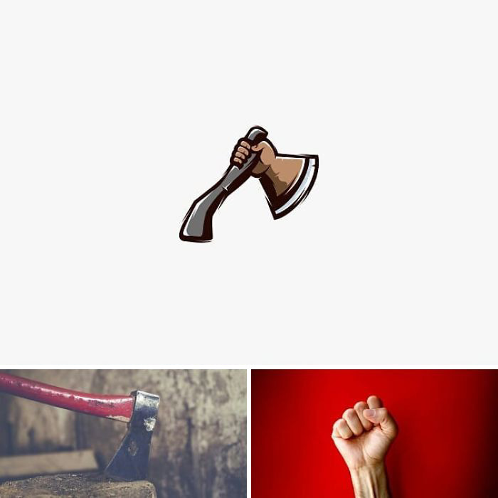 дизайнер объединяет маловероятные пары чтобы создать крутые логотипы,  Рэнди Кемикс, Randy Cemix