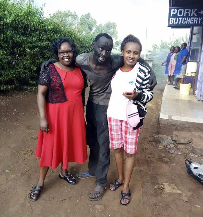 Женщина нашла друга детства который стал наркоманом, Патрика Хинга, Patrick Hinga