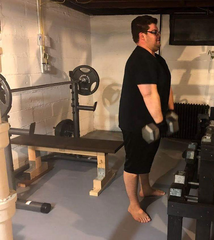 Парень забивал на себя 10 лет и весил 136 кг, но похудел, сбросив половину своего веса Парень забивал на себя 10 лет и весил 136 кг, Николас ла Монако, Nicholas La Monaco