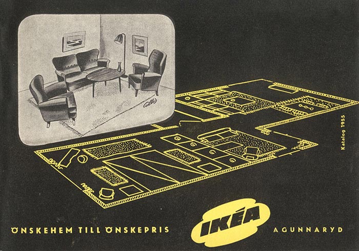 икея с 1951 по 2000 год, IKEA в каталогах с 1951 по 2000 год