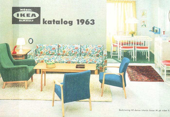 икея с 1951 по 2000 год, IKEA в каталогах с 1951 по 2000 год