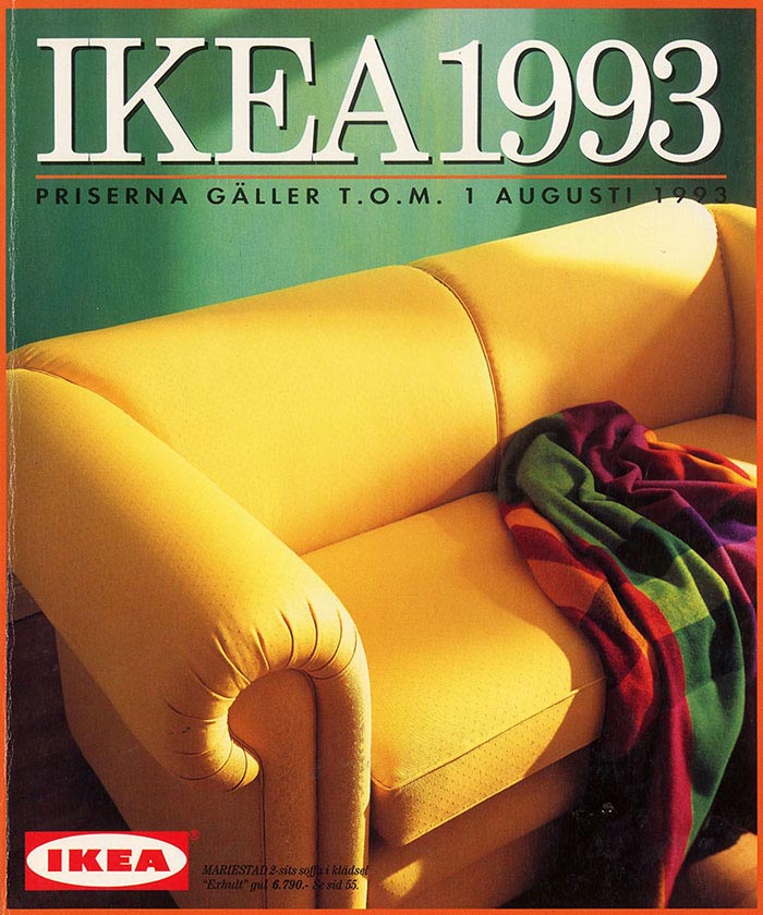 икея с 1951 по 2000 год, IKEA в каталогах с 1951 по 2000 год