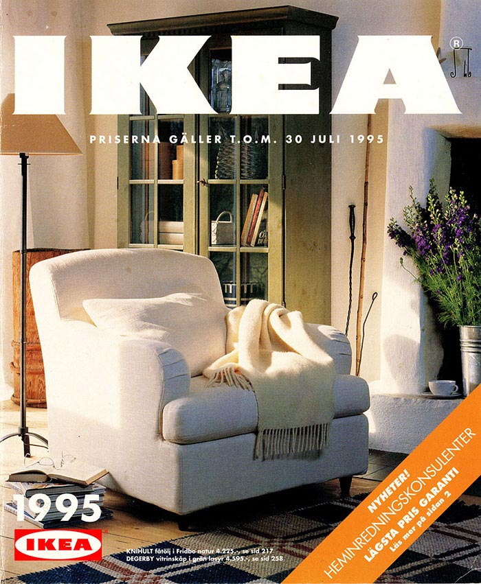 икея с 1951 по 2000 год, IKEA в каталогах с 1951 по 2000 год