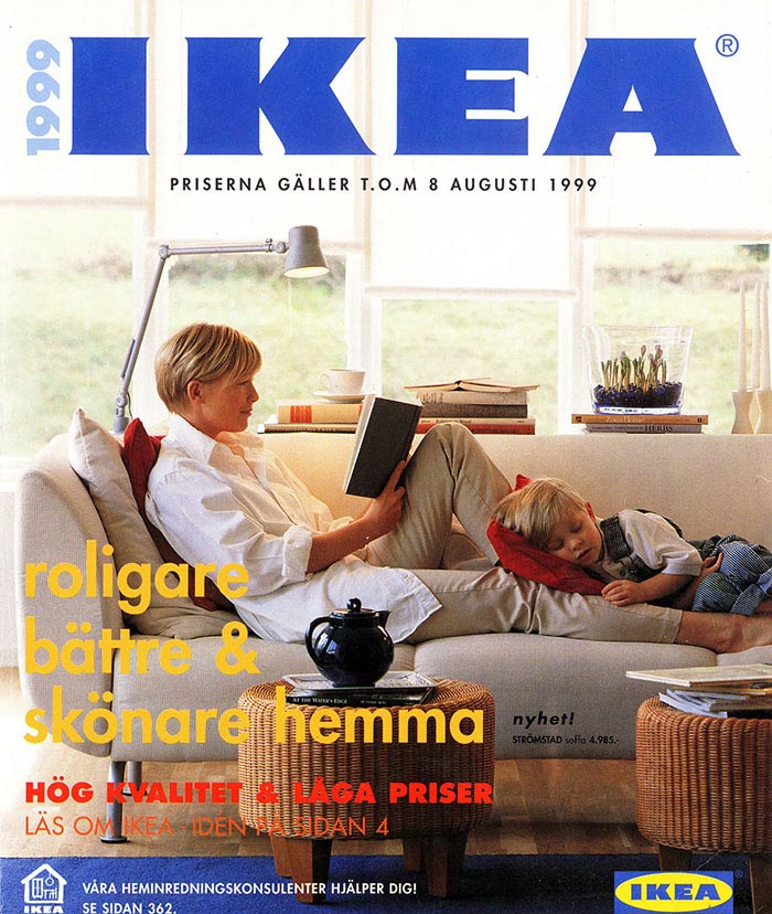 икея с 1951 по 2000 год, IKEA в каталогах с 1951 по 2000 год