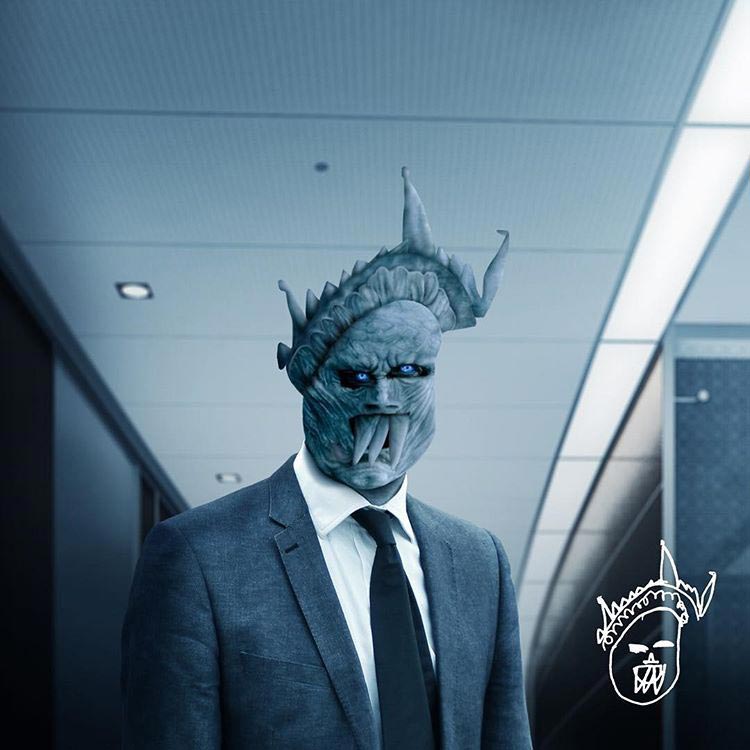 Отец оживляет рисунки своего сына, и результат настолько же смешной, насколько и страшный Отец оживляет рисунки своего сына, отец оживляет рисунки своего сына Дома при помощи фотошопа