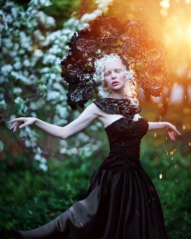 российский фотограф заставляет по-новому взглянуть на принцесс из русских сказок,  Мария Липина