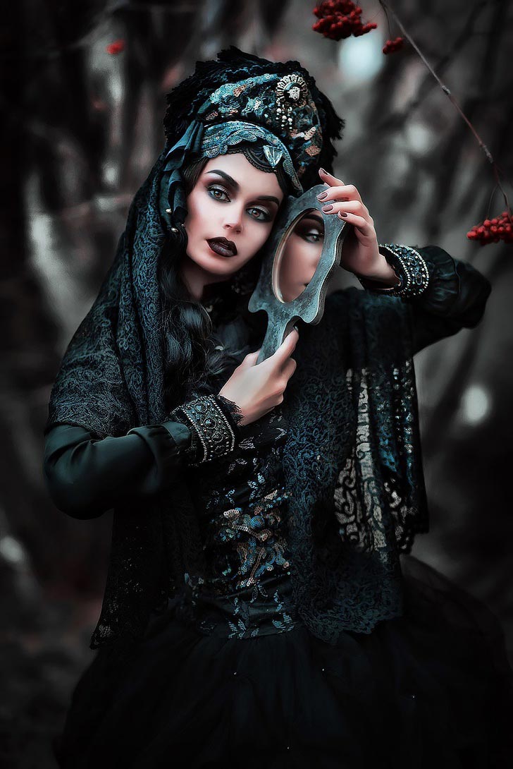 российский фотограф заставляет по-новому взглянуть на принцесс из русских сказок,  Мария Липина