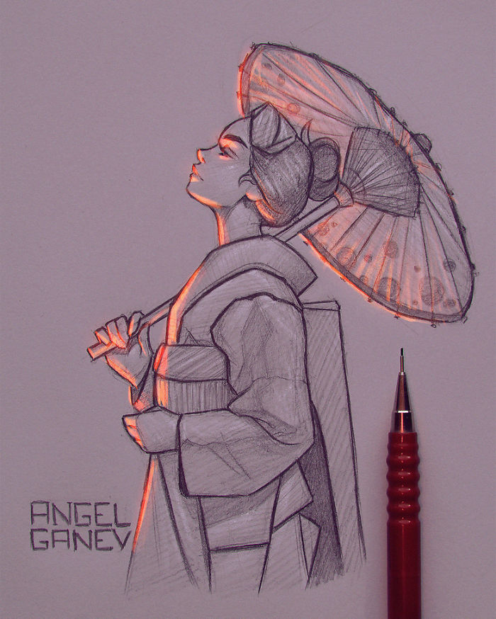 Болгарский художник создаёт невероятные иллюстрации, которые светятся изнутри художник создаёт иллюстрации которые светятся изнутри, Ангел Ганев, Angel Ganev