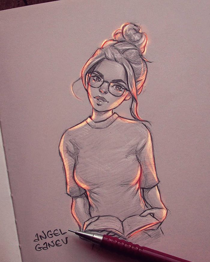 Болгарский художник создаёт невероятные иллюстрации, которые светятся изнутри художник создаёт иллюстрации которые светятся изнутри, Ангел Ганев, Angel Ganev