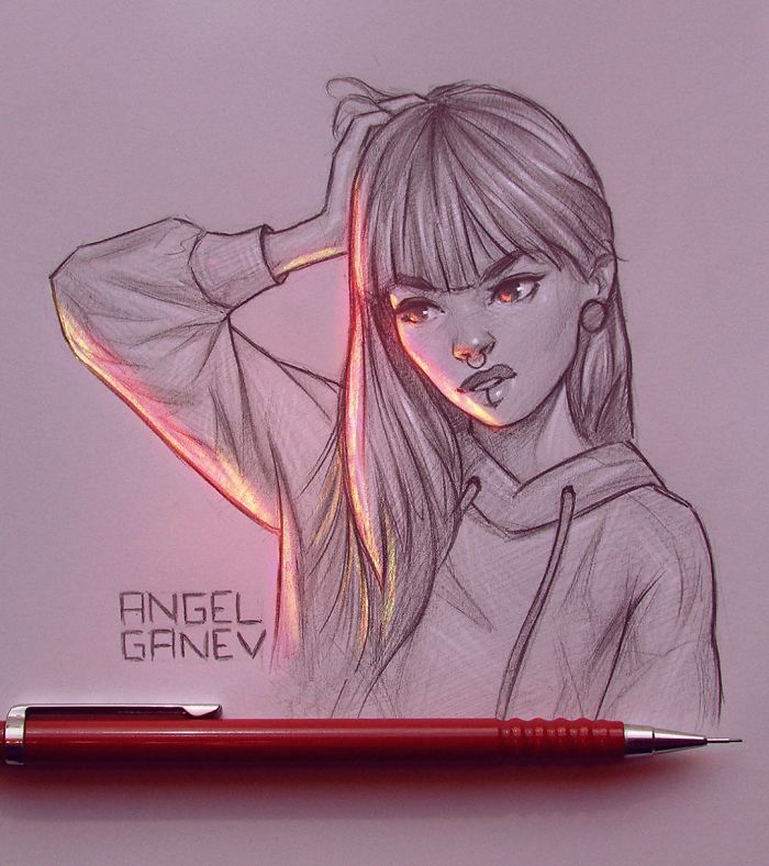 Болгарский художник создаёт невероятные иллюстрации, которые светятся изнутри художник создаёт иллюстрации которые светятся изнутри, Ангел Ганев, Angel Ganev