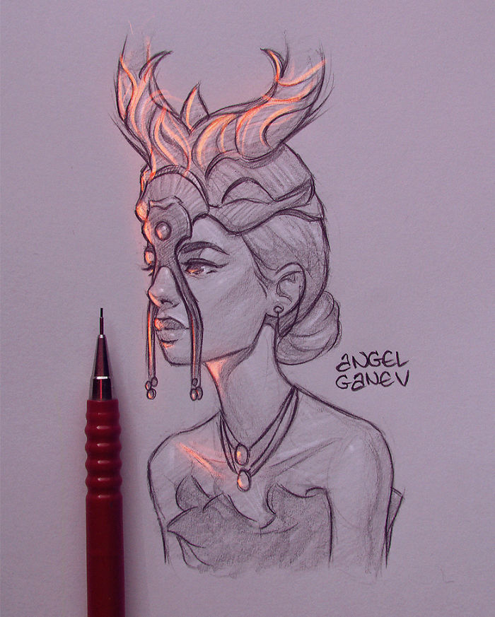 Болгарский художник создаёт невероятные иллюстрации, которые светятся изнутри художник создаёт иллюстрации которые светятся изнутри, Ангел Ганев, Angel Ganev